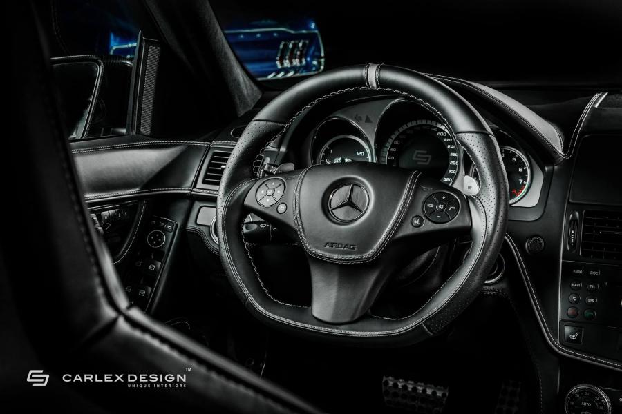 Интерьер Mercedes-Benz C63 AMG by Carlex Design 2017 года  (фото 2 из 15)